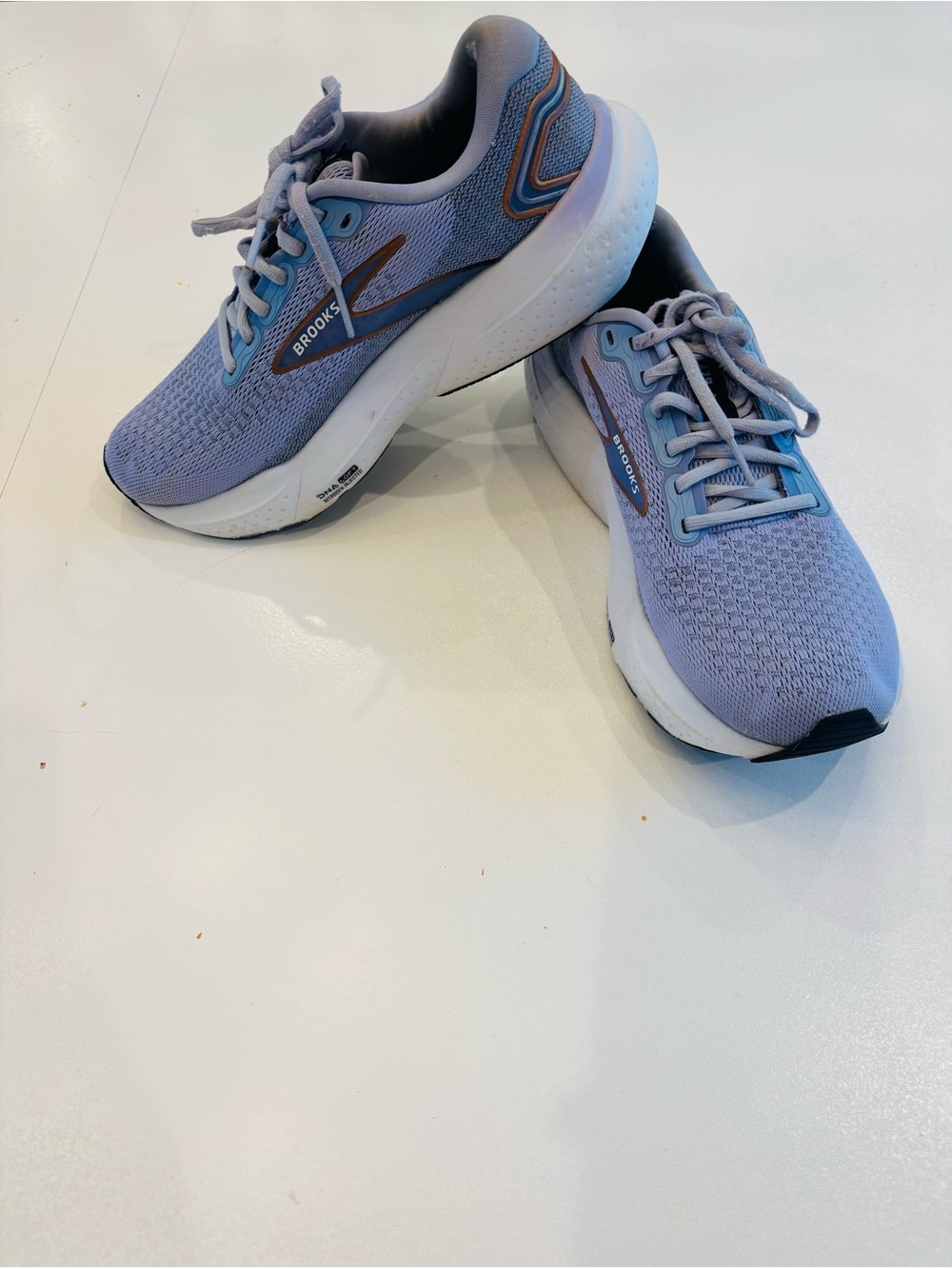 Brooks Glycerin 21 Light Purple and Gray Women's Running Shoes size 9.5 - Picture 7 of 11